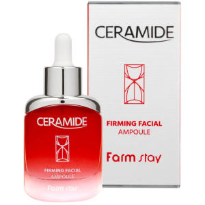 Ампула для обличчя FarmStay Ceramide Firming Facial Ampoule Зміцнююча з керамідами 35 мл (8809480772764) краща модель в Луцьку