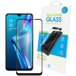 Захисне скло Global Full Glue для Oppo A12 Black