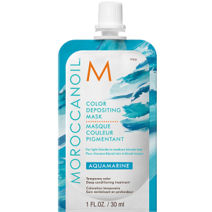 Маска с эффектом цвета MoroccanOil Color Depositing Mask цвет Aquamarine 30 мл (7290113140714)