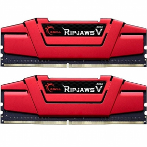 Модуль пам&яті для комп&ютера DDR4 16GB (2x8GB) 3000 MHz RipjawsV Red G.Skill (F4-3000C16D-16GVRB) в Луцке