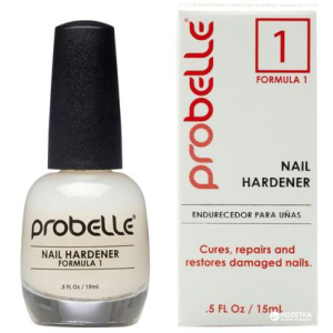 Лак для лікування та відновлення пошкоджених нігтів Probelle Touch N'Grow Nail Hardener Formula 1 15 мл (857188005521)