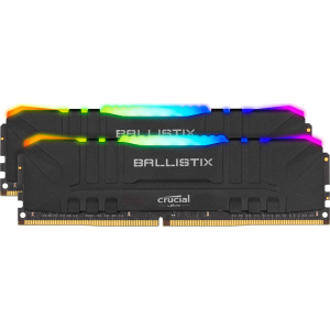 Оперативна пам'ять Crucial DDR4-3600 16384MB PC4-28800 (Kit of 2x8192) Ballistix Black (BL2K8G36C16U4BL)