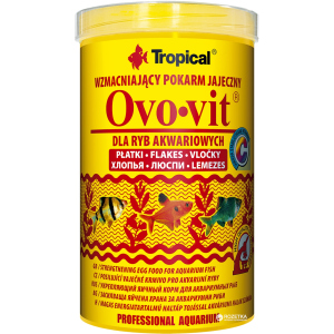 Корм Tropical Ovo-vit для акваріумних риб у пластівцях 1 л (5900469770368) ТОП в Луцьку