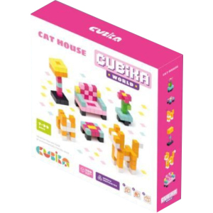 Деревянный конструктор Cubika World Кошкин дом (4823056515313) ТОП в Луцке