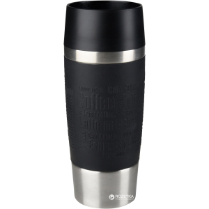 Термокружка Tefal Travel Mug 0.36 л Черная (K3081114) лучшая модель в Луцке