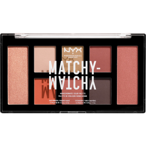 Палетка тіней для повік та пудр для обличчя NYX Professional Makeup Matchy Matchy 03 Camel 14.8 г (800897197568)