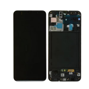 Дисплей для Samsung А50 2019 A505 Black GH82 19204A с рамкой Service Original в Луцке