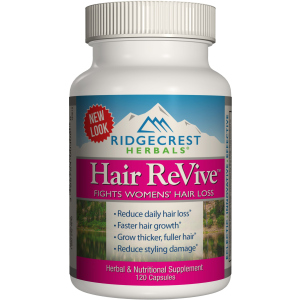 Натуральная добавка Ridgecrest Herbals Hair ReVive 120 капсул (355724003050) лучшая модель в Луцке