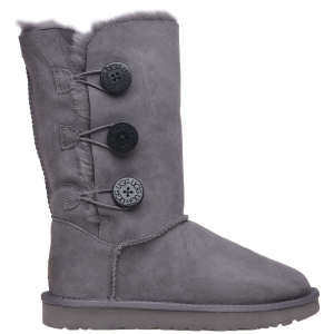 Угги UGG 1016227 Bailey Button Triplet II 36 23.5 см Grey лучшая модель в Луцке