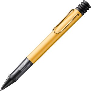 Ручка кулькова Lamy Lx Золотиста/Стрижень M16 1 мм Чорний (4014519680116) ТОП в Луцьку