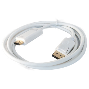 Кабель ExtraDigital DisplayPort to HDMI 30AVG 4Kx2K 1,8 м (KBH1747) лучшая модель в Луцке