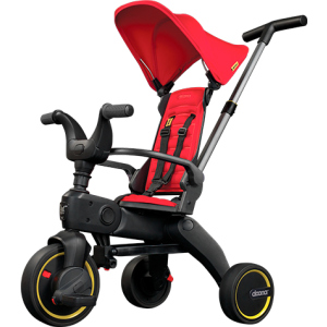 Складаний триколісний велосипед Doona Liki Trike S1 Flame Red (SP510-99-031-015) (4897055666673) в Луцьку