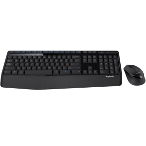 Комплект клавіатура + миша Wireless Logitech MK345 Combo Black USB (920-008534) ТОП в Луцьку