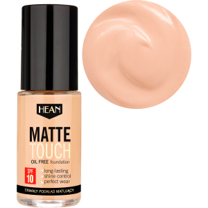 Основна основа Hean Matte Touch foundation 002 натуральний 30 мл (5907474472300) ТОП в Луцьку