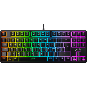 Клавиатура проводная Xtrfy K4 TKL RGB Kailh Red RGB USB (XG-K4-RGB-TKL-R-RUS) ТОП в Луцке