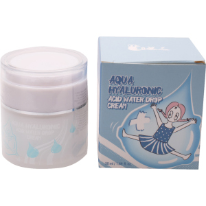 Зволожуючий крем для обличчя Гіалуроновий Elizavecca Aqua Hyaluronic Acid Water Drop Cream 50 мл (8809418750505) краща модель в Луцьку