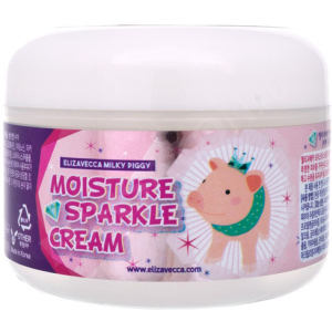 Крем Зволожуючий з ефектом сяйва Elizavecca Milky Piggy Moisture Sparkle Cream 100 мл (8809339905176) в Луцьку