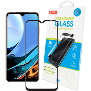 Захисне скло Global Full Glue для Xiaomi Redmi 9T Black в Луцьку