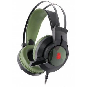 Навушники A4tech J437 Bloody Army Green краща модель в Луцьку