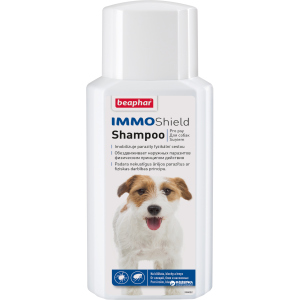 Шампунь Beaphar Immo Shield Shampoo for Dogs от блох, клещей и комаров для собак 200 мл (14179) (8711231141791) ТОП в Луцке