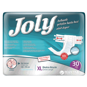 Підгузки для дорослих Joly 4 Extra Large 30 шт (8690536805198) ТОП в Луцьку