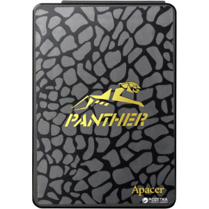 Apacer AS340 Panther 480GB 2.5" SATAIII TLC (AP480GAS340G-1) лучшая модель в Луцке