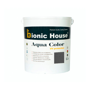 Краска для дерева Bionic-House Aqua Color UV-protect 2,5л Артгрей рейтинг