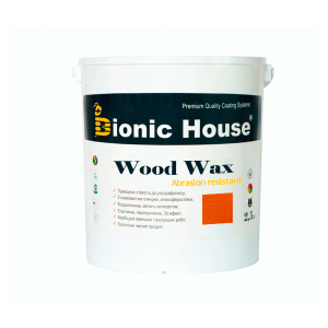 Краска для дерева WOOD WAX Bionic-House 2,5л Янтарь надежный