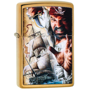 Зажигалка Zippo 204B Mazzi Золотистая (Zippo 29781) ТОП в Луцке