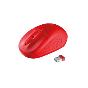 Миша TRUST Primo Wireless Mouse red(20787) краща модель в Луцьку