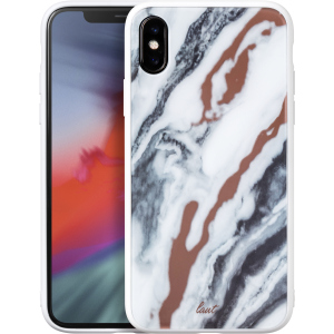 Панель Laut Mineral Glass для Apple iPhone Xs Max White (LAUT_IP18-L_MG_MW) рейтинг