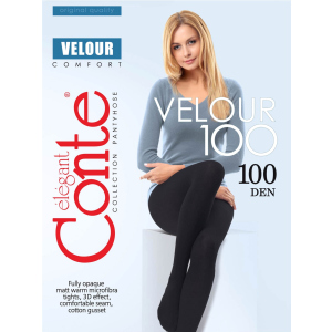 Колготки Conte Collant Velour 100 Den 5 р. Nero (4810226396049) в Луцьку