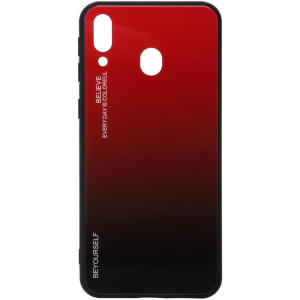 купити Панель BeCover Gradient Glass для Samsung Galaxy M20 SM-M205 Red-Black