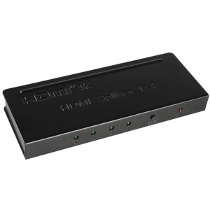 Сплиттер PowerPlant HDSP4-M HDMI 1x4 V1.4, 4K (CA911509) в Луцке