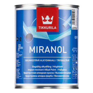 Тиксотропна емаль Tikkurila Міранол Miranol 0,9л (А)