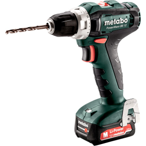 Акумуляторний дриль-шуруповерт Metabo PowerMaxx BS 12 (601036500) ТОП в Луцьку