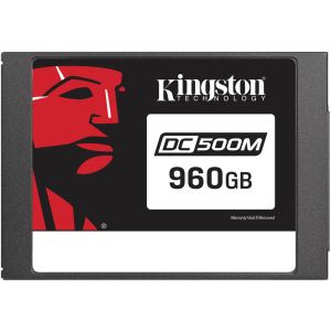 Kingston DC500M 960GB 2.5" SATAIII 3D TLC (SEDC500M/960G) краща модель в Луцьку