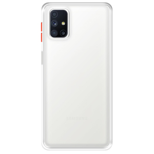 Панель Intaleo Smoky Samsung Galaxy M51 White краща модель в Луцьку