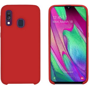 Панель Intaleo Velvet для Samsung Galaxy A40 Red (1283126493041)