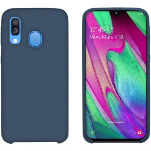 Панель Intaleo Velvet для Samsung Galaxy A40 Blue (1283126493058) краща модель в Луцьку