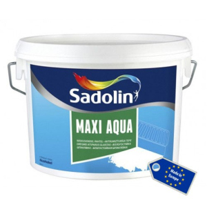 Шпаклівка вологостійка Sadolin Maxi Aqua Світло-сірий 2.5 л краща модель в Луцьку