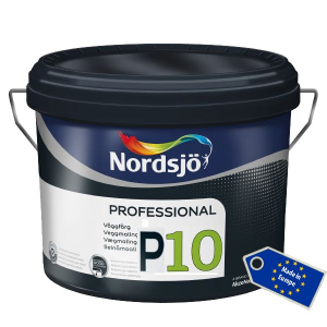 Матова акрилова фарба Sadolin Pro P10 Білий 2.5 л