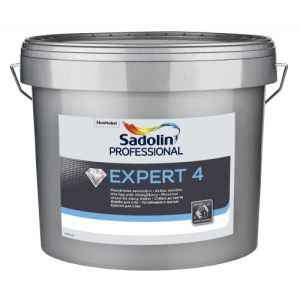 Глибокоматова фарба Sadolin Expert 4 Білий 2.5 л краща модель в Луцьку