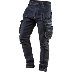 Рабочие штаны NEO Tools Denim 5 карманов Размер XL (81-229-XL) в Луцке