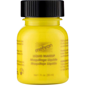 Жидкий грим Mehron Liquid Makeup Yellow 30 мл (111C-Y-1) (764294511047) лучшая модель в Луцке