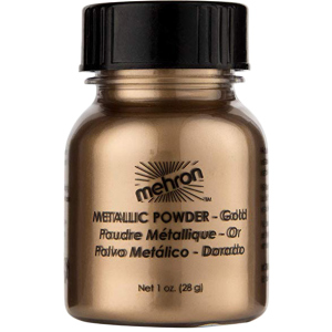 Металева пудра-порошок Mehron Metallic Powder Gold 28 г (129-GD) (764294529103)