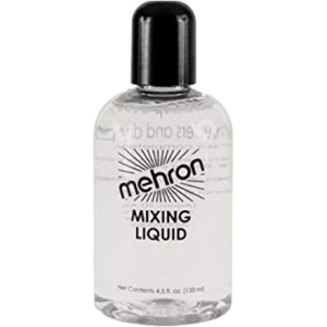 Жидкость для фиксации Mehron Mixing Liquid металлического порошка, блесток, пигментов, рассыпчатых теней 133 мл (129M) (764294529042)