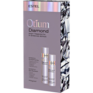 Набор Estel Professional Otium Diamond Шампунь + Бальзам для гладкости и блеска волос (4606453062976) рейтинг