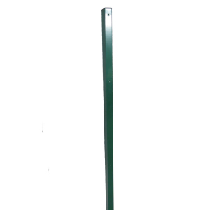 Столб заборный Техна Классик металлический с полимерным покрытием и креплениями 60х40x1500 мм Зеленый (RAL6005 PTK-01) в Луцке