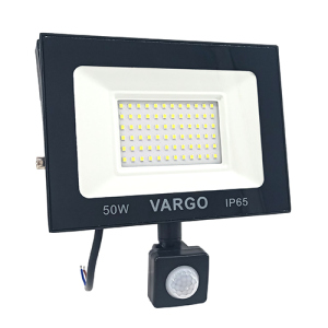 LED прожектор c датчиком движения VARGO 50W 220V 6500K ТОП в Луцке